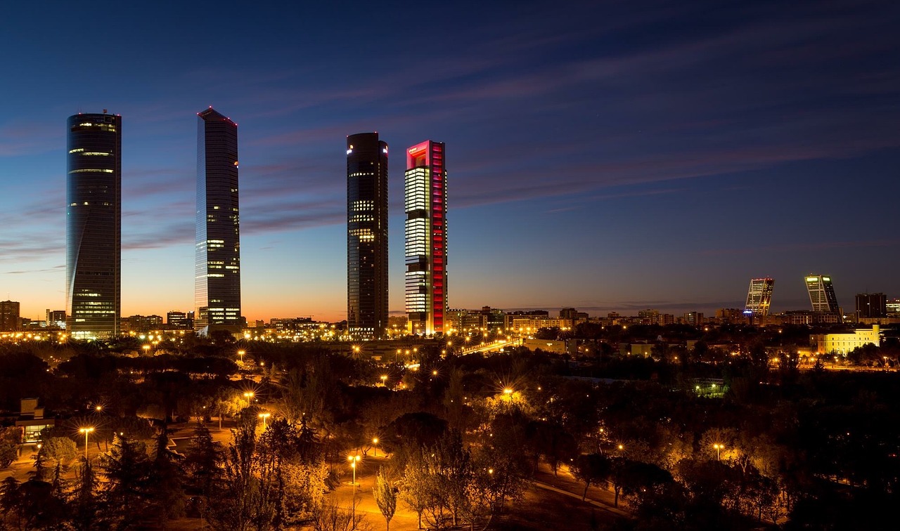 Las cuatro torres de Madrid