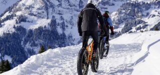Bicicletas por la nieve